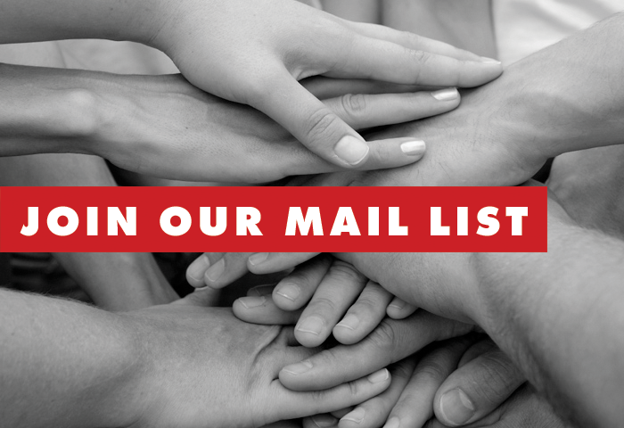 Mail List Sign Up