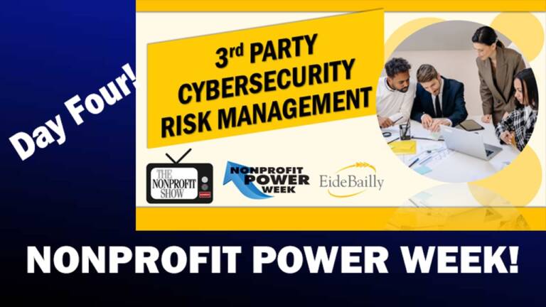 3rd Party Cyber Risk Management - Nonprofit Power Week - Day 4