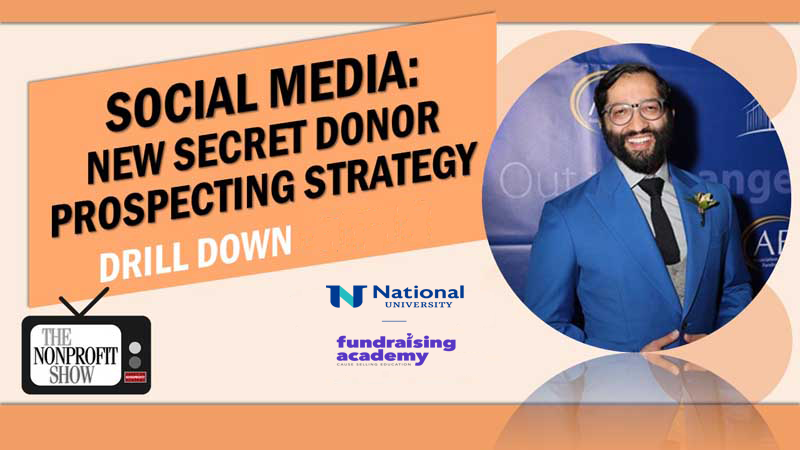 using social media to find donors