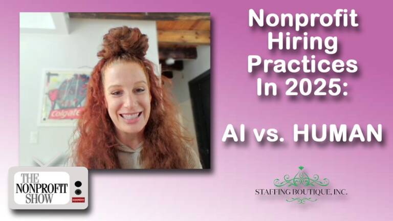AI vs. Human: Nonprofit Hiring Practices in 2025