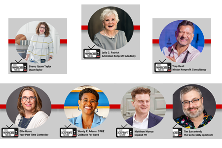 cohosts of The Nonprofit Show