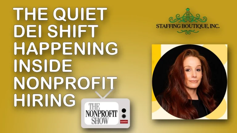 The Quiet DEI Shift Happening Inside Nonprofit Hiring