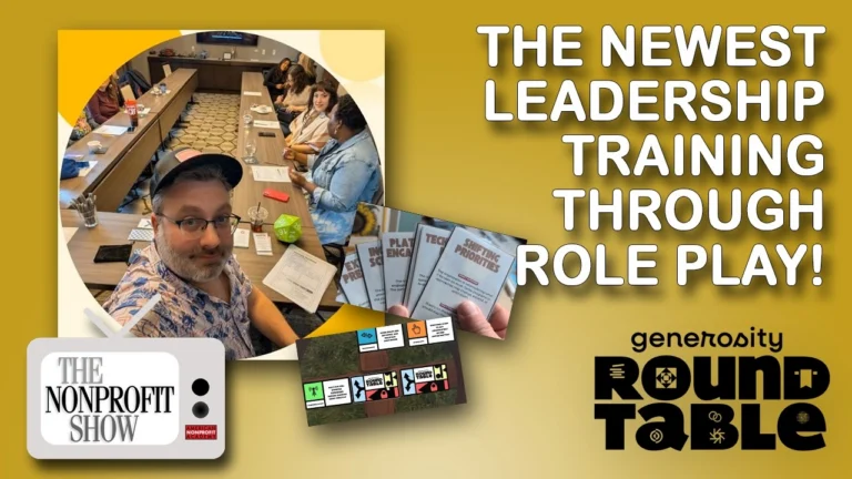 The Newest Leadership Training Through Role Play: What Nonprofit Teams Learn