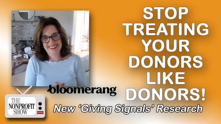 Stop Treating Your Donors Like Donors!