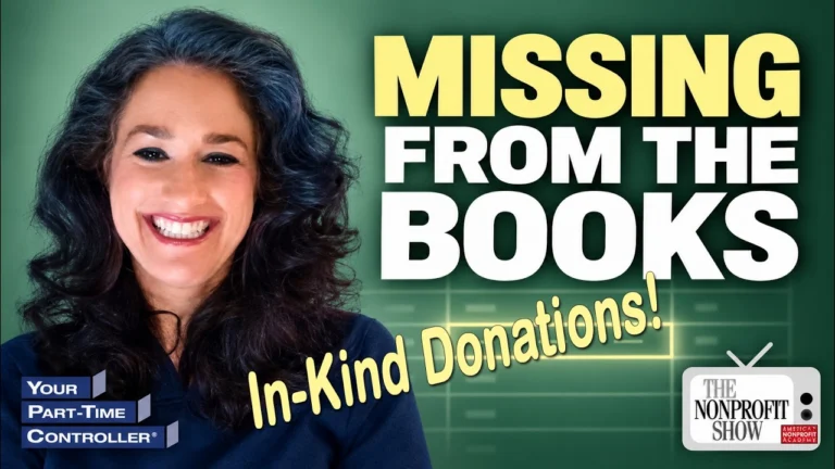 How to Record In-Kind Donations—Without Costly Mistakes!