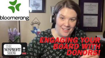 Engaging Your Board With Donors! Engaging Your Board With Donors!