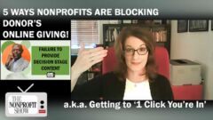 5 Ways Nonprofits Block Online Giving 5 Ways Nonprofits Block Online Giving