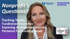 Nonprofit's Questions This Week! Nonprofit's Questions This Week!